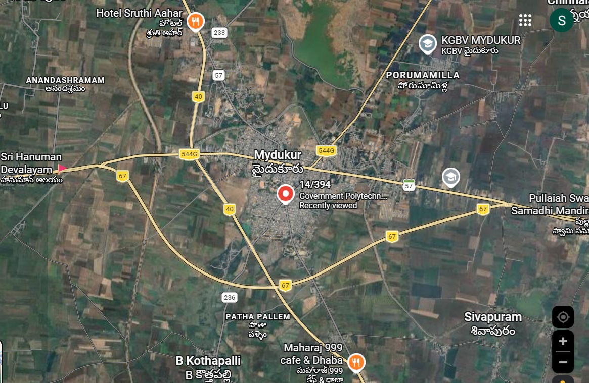 Institution Location Map